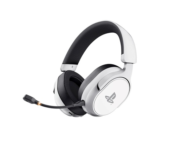 TRUST sluchátka GXT 499W Forta Wireless Gaming Headset oficiální licence Sony pro PS5, bílá