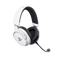 TRUST sluchátka GXT 499W Forta Wireless Gaming Headset oficiální licence Sony pro PS5, bílá