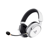 TRUST sluchátka GXT 499W Forta Wireless Gaming Headset oficiální licence Sony pro PS5, bílá