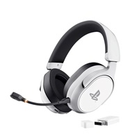 TRUST sluchátka GXT 499W Forta Wireless Gaming Headset oficiální licence Sony pro PS5, bílá