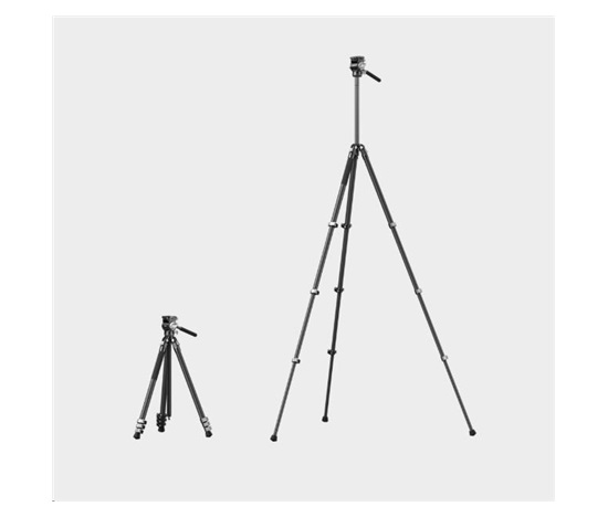 SmallRig 5885 Portable Carbon Fiber Tripod for Action Cameras
