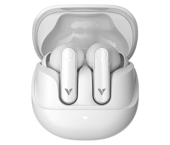 VERBATIM sluchátka TruSound Pro Earbuds White, USB-C, bílá