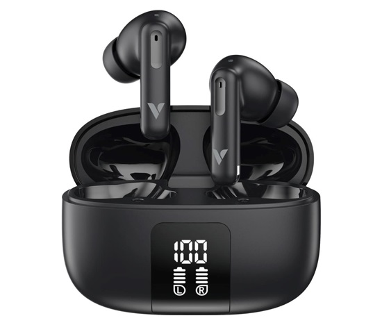 VERBATIM sluchátka TruSound Pro with Hybrid ANC, USB-C, černá