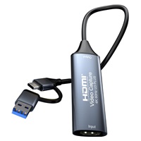 PREMIUMCORD 4K@60Hz HDMI capture/grabber pro záznam Video/Audio signálu do počítače s konektorem USB3.0 a USB-C