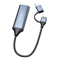 PREMIUMCORD 4K@60Hz HDMI capture/grabber pro záznam Video/Audio signálu do počítače s konektorem USB3.0 a USB-C