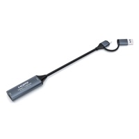 PREMIUMCORD 4K@60Hz HDMI capture/grabber pro záznam Video/Audio signálu do počítače s konektorem USB3.0 a USB-C