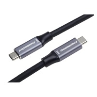 PremiumCord USB-C kabel (USB 3.2 Gen 2, 5A, 100W, 10Gbit/s ) černý 5m