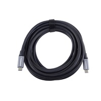 PremiumCord USB-C kabel (USB 3.2 Gen 2, 5A, 100W, 10Gbit/s ) černý 5m