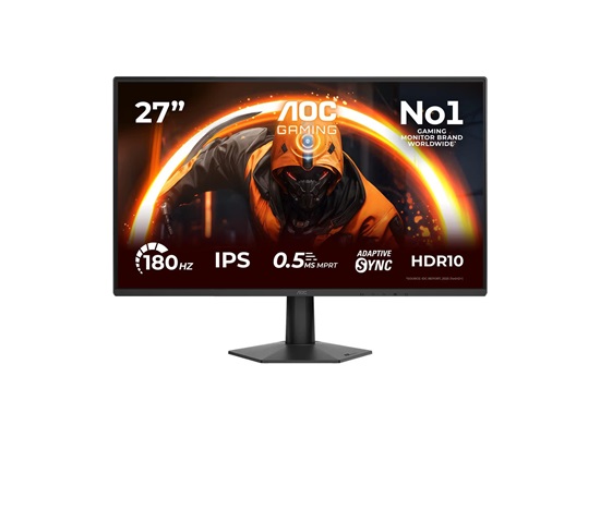 AOC MT IPS LCD WLED 27" 27G50F - IPS panel, 1920x1080, 180Hz, 0,5ms, HDMI, DP