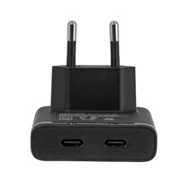 Club3D cestovní nabíječka 65W GAN Technologie, 2 porty (2xUSB-C), PPS, PD 3.1