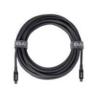 Club3D Kabel USB-C, 100W, 9m, 8k60Hz, 20Gbps, černá