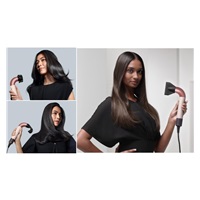 Dyson Supersonic r Straight + Wavy Ceramic Pink/Rose Gold profesionální fén, 1700 W, senzor Time of Flight, 4 teploty
