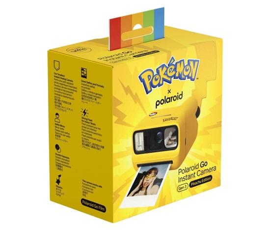 Polaroid Go Gen 3 -Pokemon Pikachu Edition
