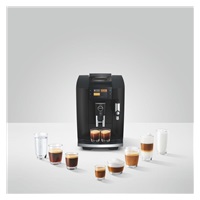 JURA E8 Piano Black automatický kávovar, 27 nápojů, Hot/Light Brew, Sweet Foam, P.A.G.2, One-Touch