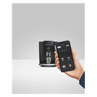 JURA E8 Piano Black automatický kávovar, 27 nápojů, Hot/Light Brew, Sweet Foam, P.A.G.2, One-Touch