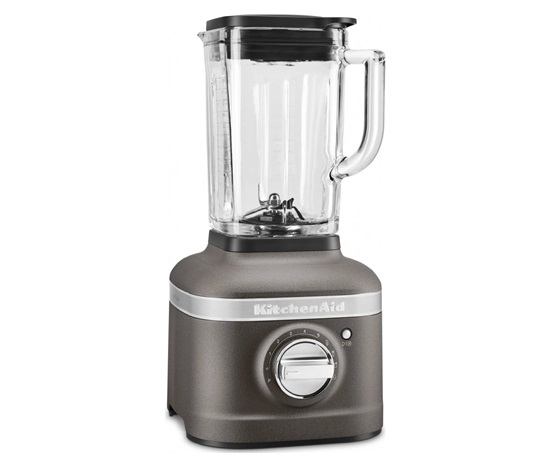 KitchenAid 5KSB4026EGR stolní mixér šedý, 1,4 l, 1200 W, Intelli-Speed, 5 rychlostí, 3 programy