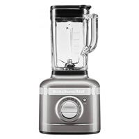 KitchenAid 5KSB4026EMS stolní mixér stříbrný, 1,4 l, 1200 W, Intelli-Speed, 5 rychlostí, 3 programy