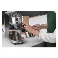 BAZAR - Sage SES450BSS pákové espresso stříbrné, ThermoJet, 54 mm páka, pre-infuze, parní tryska - Po opravě (Komplet)