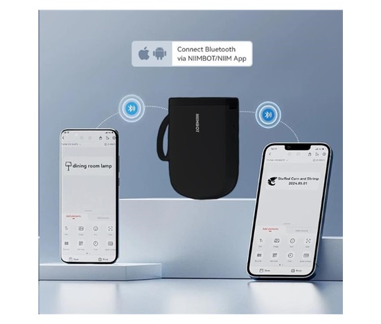 Niimbot Tiskárna štítků D11-H Smart, černá + role štítků 155 ks