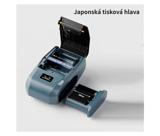 Niimbot Tiskárna štítků M2-H Smart, modrá + role štítků 230 ks