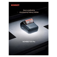 Niimbot Tiskárna štítků B1 PRO, modrá + role štítků 230 ks