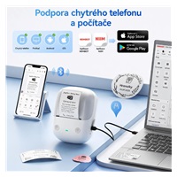Niimbot Tiskárna štítků B2, zelená + role štítků 230 ks
