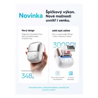 Niimbot Tiskárna štítků B2 PRO, stříbrná + role štítků 230 ks