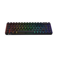 C-TECH Mechanická herní klávesnice Renegade (GKB-18), magnetické spínače, 68 kláves, USB, RGB podsvětlení