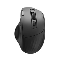 C-TECH myš WLM-23 Dual mode, bezdrátová, BT5.0 + 2,4GHz, 3200DPI, 7 tlačítek, USB nano receiver, černá