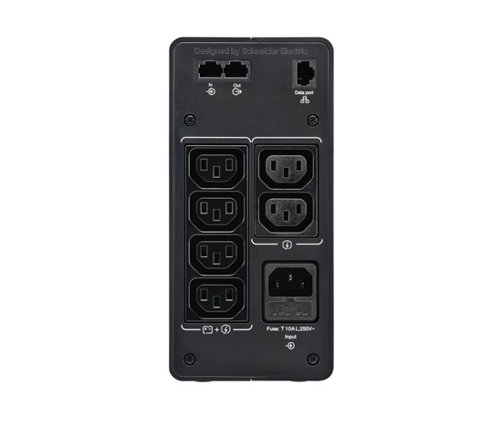 APC Back-UPS, 350VA / 210 W, 6 IEC, komunikace USB, Tower, 230 V