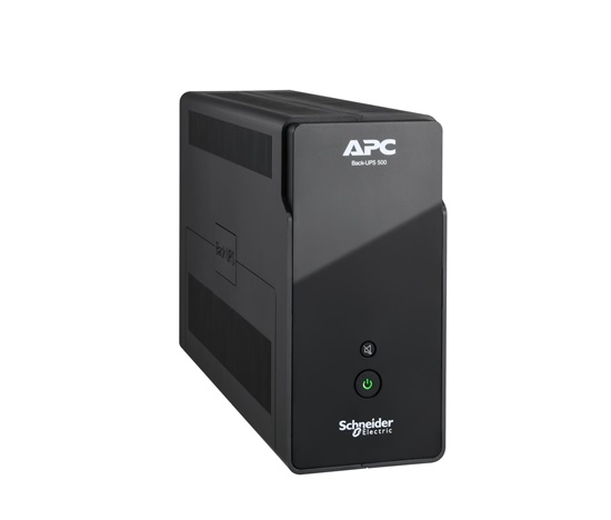APC Back-UPS, 500VA / 300 W, 6 IEC, komunikace USB, Tower, 230 V