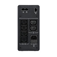 APC Back-UPS, 650VA / 400 W, 6 IEC, komunikace USB, Tower, 230 V
