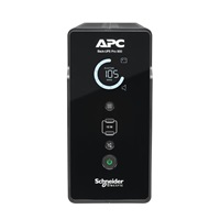 APC Back-UPS Pro 900VA / 540 W, 4 zásuvky Schuko, rozhraní LCD, nabíjecí porty USB, Tower, 230 V