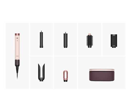 BAZAR - Dyson HS09 Airwrap Co-anda2x vysoušeč vlasů Straight+Wavy (Ceramic pink / Rose gold) Poškozený obal