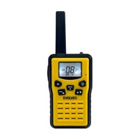 EVOLVEO FreeTalk 2W, PMR vysílačka s výkonem 0,5 a 2W, žlutočerná
