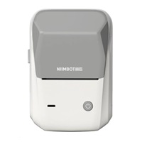 BAZAR - Niimbot Tiskárna štítků B1 Smart, grey + role štítků 210ks - Poškozený obal (Komplet)
