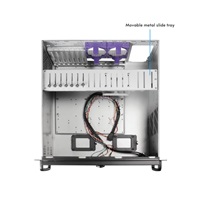 CHIEFTEC skříň Rackmount 4U ATX/EATX UNC-409S-AIO-OP, bez zdroje, Black