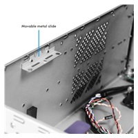CHIEFTEC skříň Rackmount 4U ATX/EATX UNC-409S-AIO-OP, bez zdroje, Black