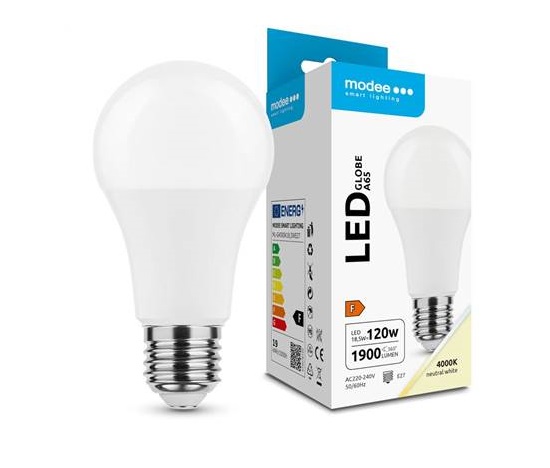 Modee E27 18,5W A65 LED studená 4000K