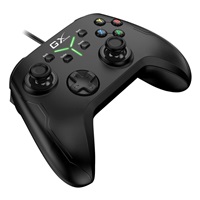 GENIUS GX Gaming gamepad GX-21UV, drátový, USB, duální vibrace, pro PC, PS3, PS4, Switch, Switch Lite a Android