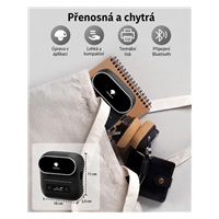Phomemo Tiskárna štítků M220, černá + role štítků 320 ks (40x20 mm)
