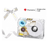 Phomemo stuha Bílá 12mm x 5m pro A30
