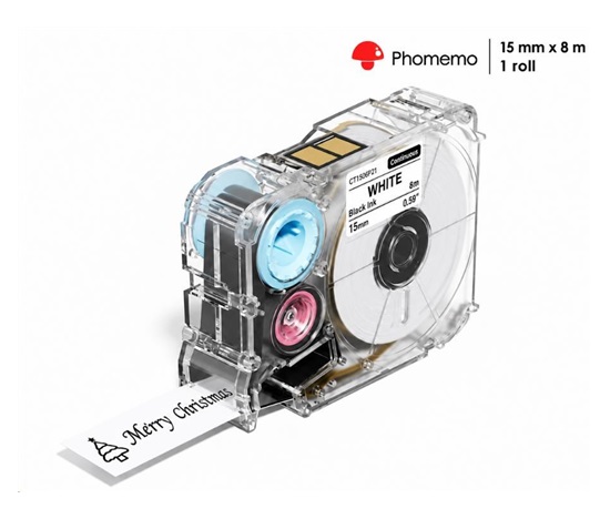 Phomemo stuha Bílá 12mm x 8m pro A30