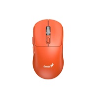 GENIUS NX-8260S BT Orange, 2400 dpi, bezdrátová, duální BT+2,4GHz, tichá, rychlé nabíjení, ultralehká, Copilot, oranžová