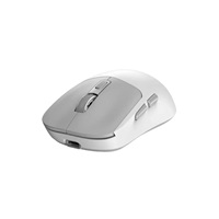 GENIUS NX-8260S BT White, 2400 dpi, bezdrátová, duální BT+2,4GHz, tichá, rychlé nabíjení, ultralehká, Copilot, bílošedá