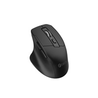 BAZAR - C-TECH myš Ergo WLM-05, bezdrátová, 1600DPI, 6 tlačítek, USB nano receiver, černá, poškozený obal