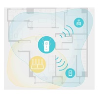 TP-Link RE650 WiFi5 Extender/Repeater v2.4 (P/N:0100001193) (AC2600,2,4GHz/5GHz,1xGbELAN)
