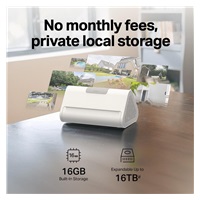 TP-Link Tapo HB112, 2x venkovní otočná kamera C645D, 1x Tapo H500 (3MP, 2K, 1296p, IR 10m, WiFi, micro SD card, IP65)