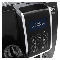BAZAR - DeLonghi Dinamica ECAM 350.55.B automatický kávovar, 15 bar, vestavěný mlýnek, mléčný systém, zásobník na mletou