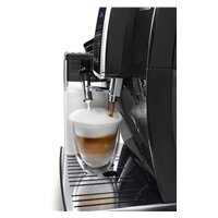 BAZAR - DeLonghi Dinamica ECAM 350.55.B automatický kávovar, 15 bar, vestavěný mlýnek, mléčný systém, zásobník na mletou